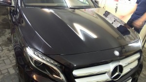 Mercedes-Benz GLA - тонировка Johnson Marathon (Ceramics), бронирование кузова от сколов - 13.08.201...