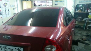 Ford Focus - тонировка автомобиля, цена 1800 рублей - 21.08.2014