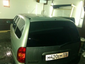Renault Megane - универсал, тонировка стекол, 01.09.2014