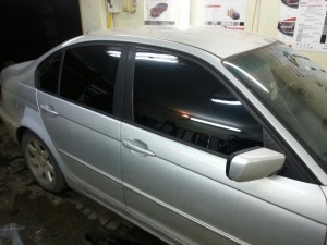 BMW 3 - тонировка автомобиля - 05.09.2014