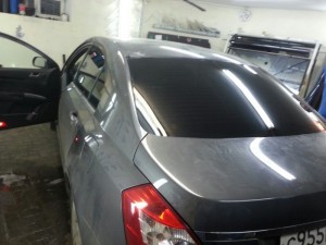 Geely Emgrand - тонировка автомобиля - цена 08.09.2014