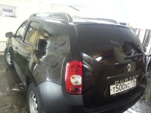 Renault Duster - тонировка цена 1800 рублей, пленка Sun Control - 04.10.2014
