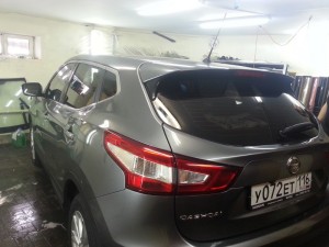 Nissan Qashqai - тонировка автомобиля, цена 1800 рублей - 08.10.2014