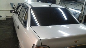 Daewoo Nexia - тонировка автомобиля - 24.10.2014