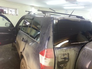 Chery Tiggo - тонировка SUN CONTROL Carbon - цена 2000 руб. - 02.11.2014
