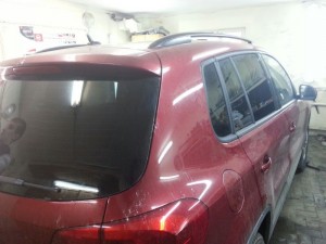 VW Tiguan - тонировка авто, цена 2200 руб. - 02.10.2014