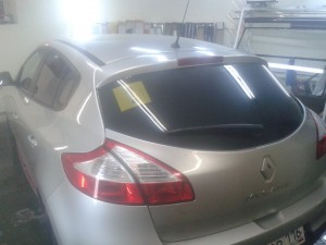 Renault Megane - тонировка задней части 95% - 08.01.2014