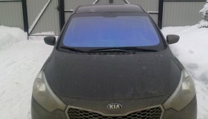 Kia Ceed - лобовое стекло затонировано атермальной пленкой Mystique Clima Comfort - декабрь 2014