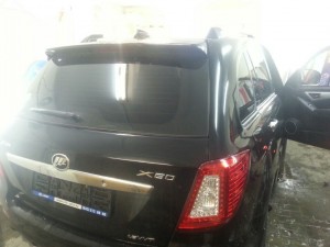 Lifan X60 - тонировка задней части авто - декабрь 2014