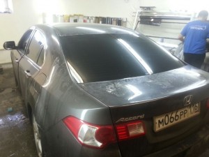 Honda Accord - тонировка задней части 95% - 09.01.2014