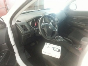 Mitsubishi ASX - установка сигнализации с автозапуском StarLine А91 - 08.01.2014