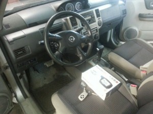 Nissan Х-Trail - установка сигнализации с автозапуском StarLine A91 - январь 2015