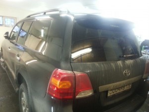 Toyota Land Cruiser 200 - тонировка стекол авто, январь 2015