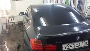 BMW 3 серии - тонировка задней части - февраль 2015
