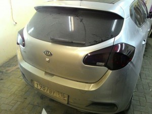 Kia Ceed - тонировка фар авто - январь 2015