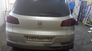 VW Tiguan - тонировка задних фонарей - март 2015