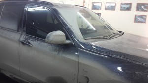 BMW X5 - тонировка передних стекол Sun Control, 800 руб. - март 2015