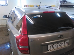 Kia Ceed универсал - тонировка автомобиля - март 2015