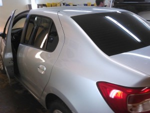 Renault Logan - рестайлинг и тонировка, цена 1800р. - март 2015