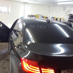BMW 5 серии - тонировка стекол пленкой Sun Control - март 2015