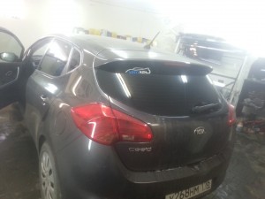 Kia Ceed - тонировка стекол авто по кругу, цена 2800 руб. - апрель 2015