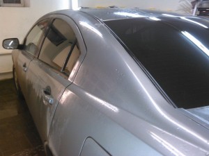 Mitsubishi Galant - тонировка стекол авто, апрель 2015