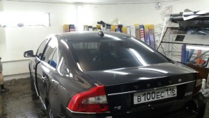 Volvo S80 - тонировка стекол автомобиля - май 2015