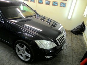 Mercedes-Benz S500 - полная глубокая полировка, цена 8000 руб.