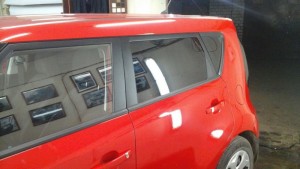 KIA Soul - тонировка задней части авто, тонировка фонарей