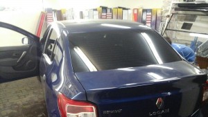 Renault Logan - тонировка авто, цена 1800 руб.
