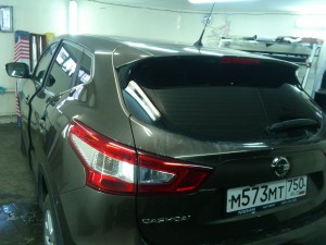 Nissan Qashqai - тонировка стекол автомобиля, цена 2000 руб.