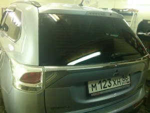 Mitsubishi Outlander - тонировка задней части авто, цена 2500 руб.