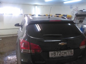 Chevrolet Cruze универсал - тонировка стекол, цена 2200 руб. - август 2015