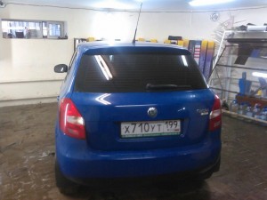 Skoda Fabia, тонировка авто, цена 2000 руб.