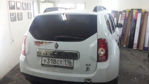 Renault Duster - тонировка автомобиля, цена 2000 руб.