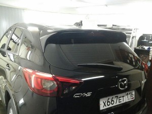 Mazda CX-5 - комплексное бронирование антигравийной пленкой кузова авто, бронирование лобового стекл...