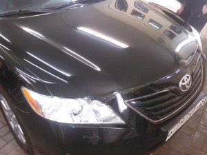 Toyota Camry - полная полировка кузова, цена 4000 руб.