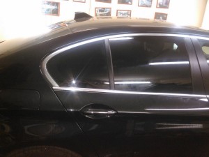 BMW 5 серии - тонировка задней части автомобиля
