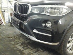 BMW X6 - бронирование антигравийной полиуретановой пленкой капота бампера, крыльев, дверей, заднего ...