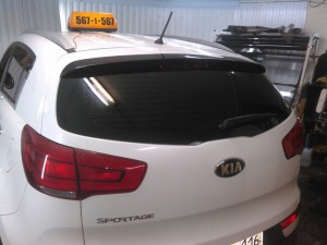 Kia Sportage - тонировка стекол автомобиля