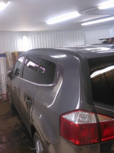 Chevrolet Orlando - тонировка задней части авто