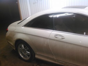 Mercedes-Benz CL 600 - тонировка задней части автомобиля