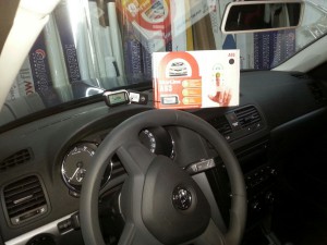 Skoda Yeti - тонировка задней части авто, сертифицированная установка StarLine A93
