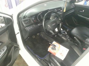 Kia Rio - сертифицированная установка StarLine A93