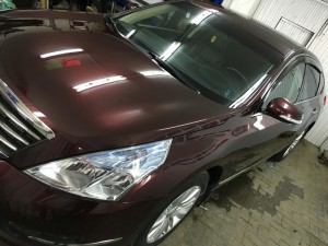 Nissan Teana - полная глубока полировка авто