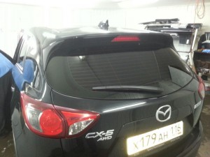 Mazda СХ 5 - тонировка задней части авто 95%, перед 50%