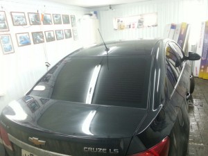 Chevrolet Cruze - тонировка задней части автомобиля