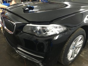 BMW 5 серии - тонировка задней части авто, комплексное бронирование передней части авто