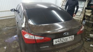 Тонировка стекол автомобиля без лобового - Kia Cerato