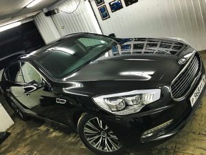 Полная глубокая полировка, обработка защитными пастами - Kia Quoris